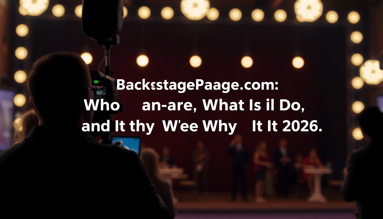 backstagepage.com about
